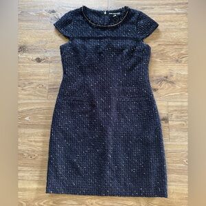 ▪️Karl Lagerfeld Tweed A-Line Dress ▪️